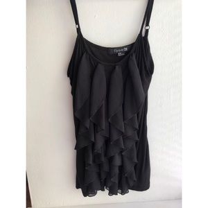 Forever 21 Ruffle Tank Top